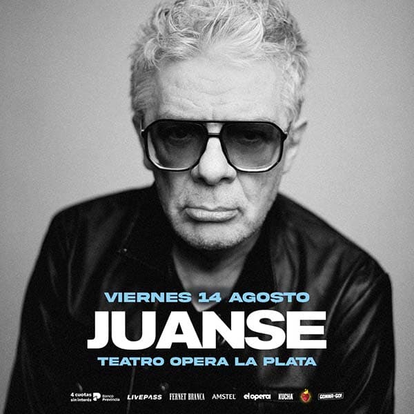 Flyer de Juanse