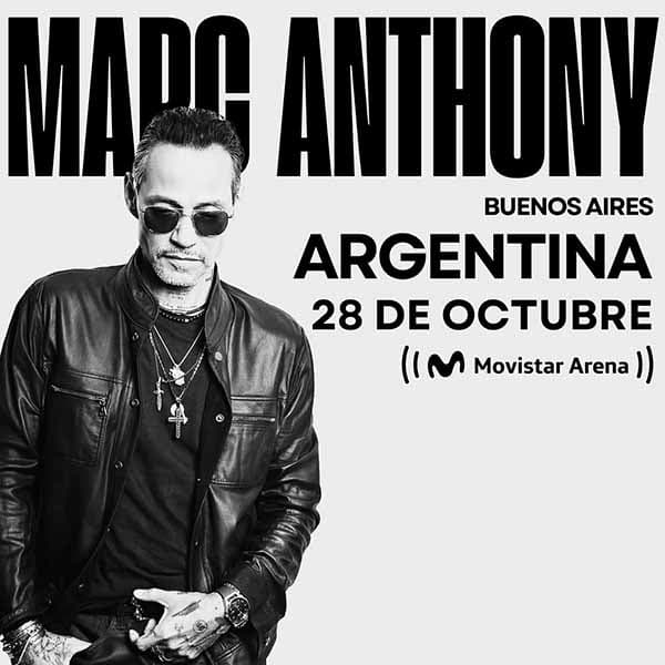 Flyer de Marc Anthony
