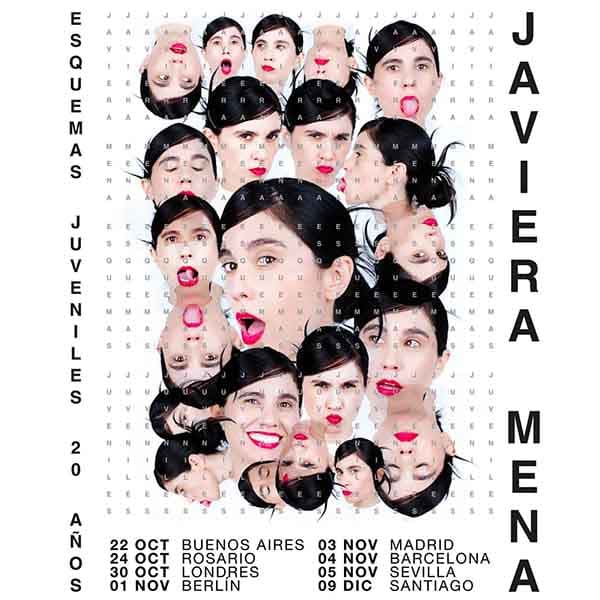 Flyer de Javiera Mena