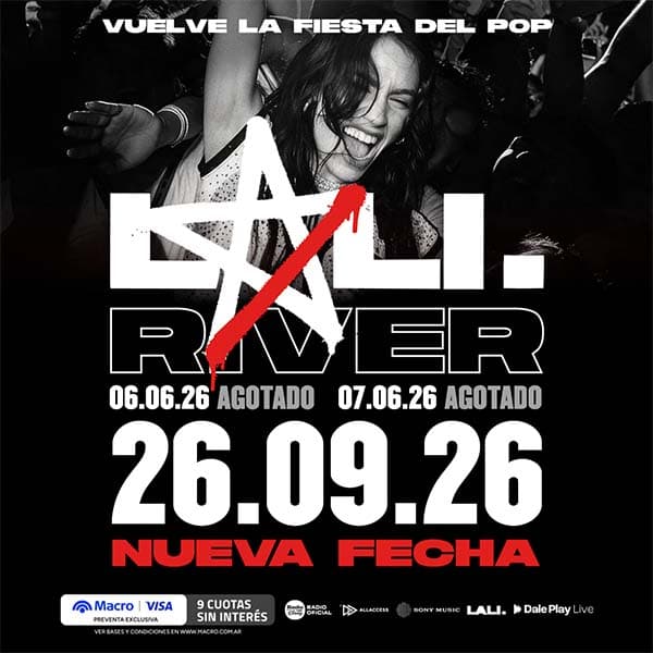 Flyer de Lali