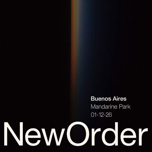 Flyer de New Order