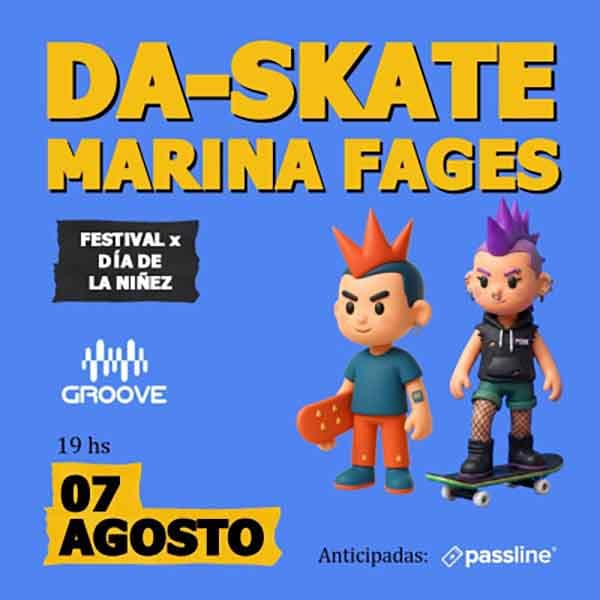 Flyer de Da-Skate, Marina Fages