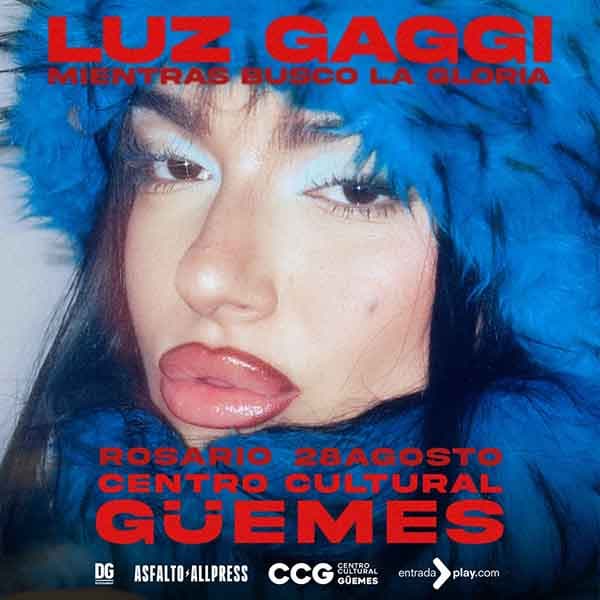 Flyer de Luz Gaggi