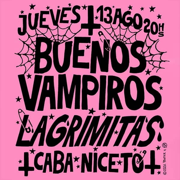 Flyer de Buenos Vampiros, Lagrimitas