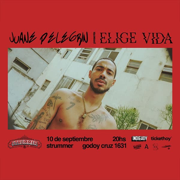 Flyer de Juane Pelegrin