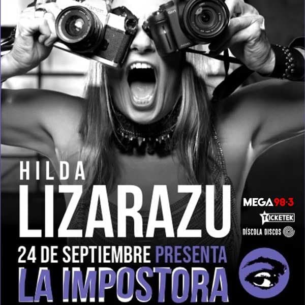 Flyer de Hilda Lizarazu