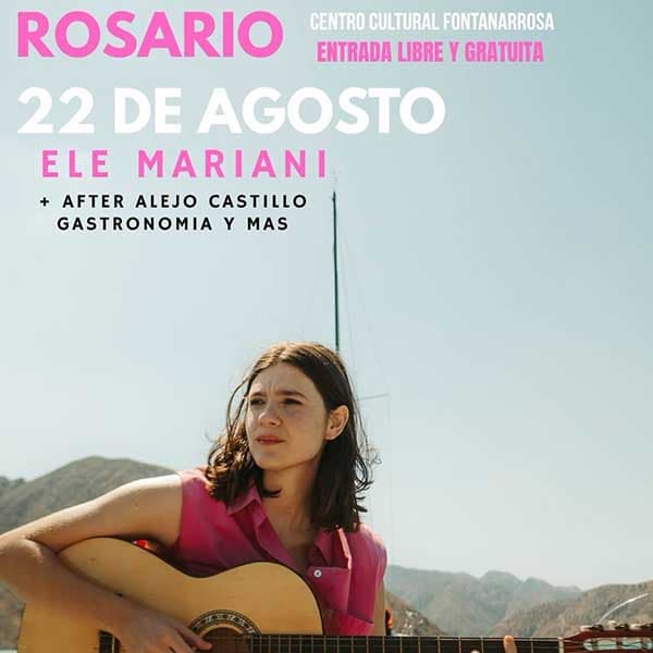 Flyer de Ele Mariani