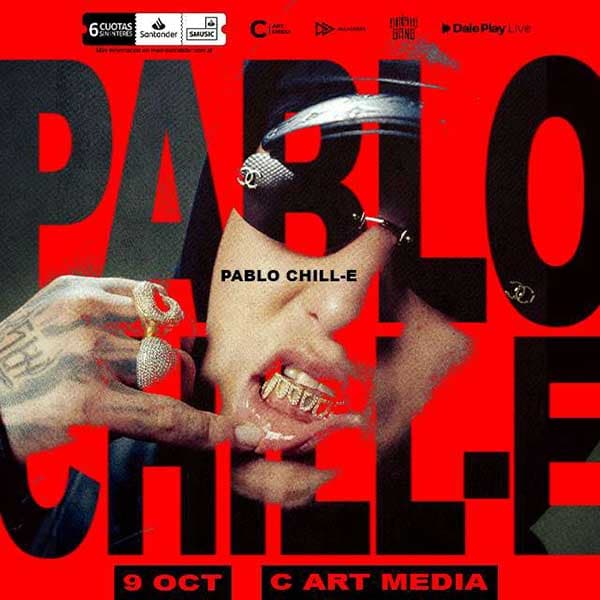Flyer de Pablo Chill-E