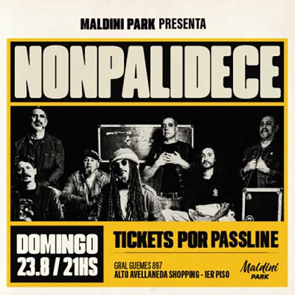 Flyer de Nonpalidece