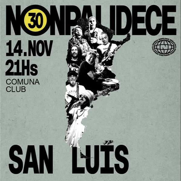 Flyer de Nonpalidece