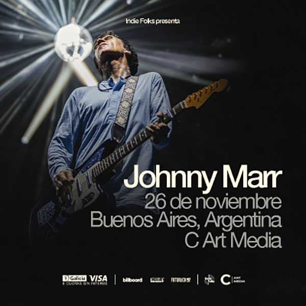 Flyer de Johnny Marr
