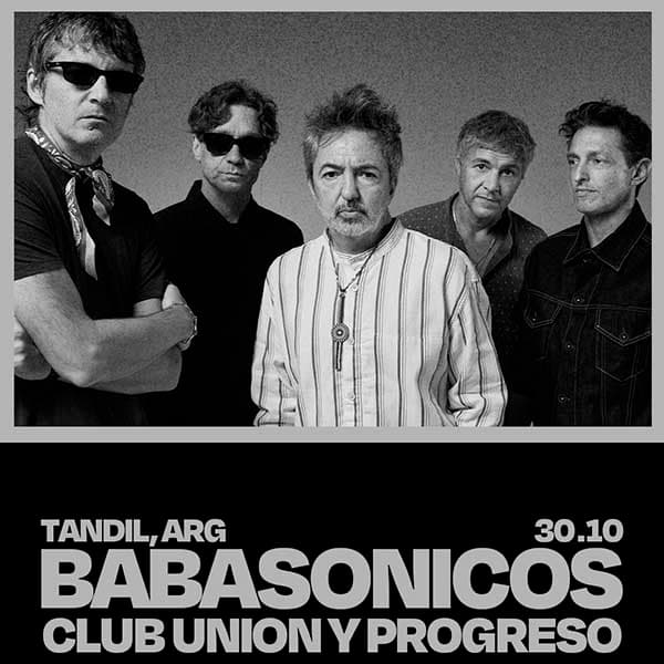 Flyer de Babasónicos
