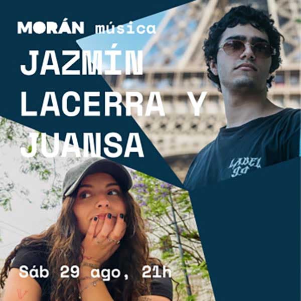 Flyer de Jazmín Lacerra, Juansa