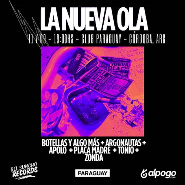 Flyer de La Nueva Ola