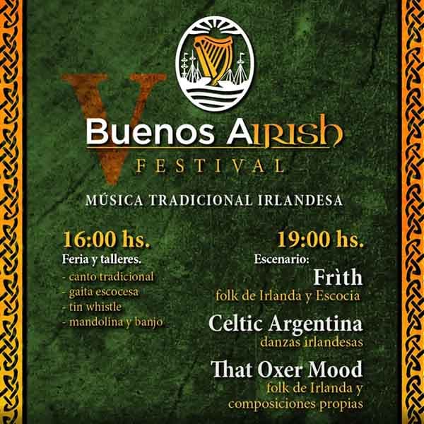 Flyer de Buenos Airish Festival