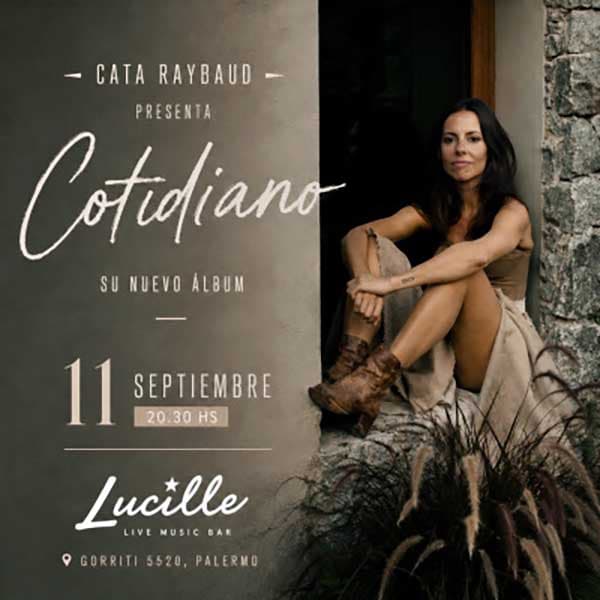 Flyer de Cata Raybaud