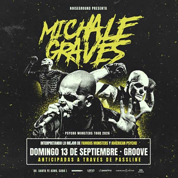 Flyer de Michale Graves