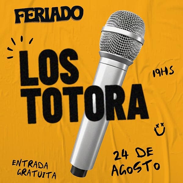 Flyer de Los Totora