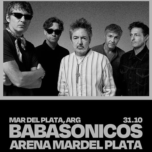 Flyer de Babasónicos