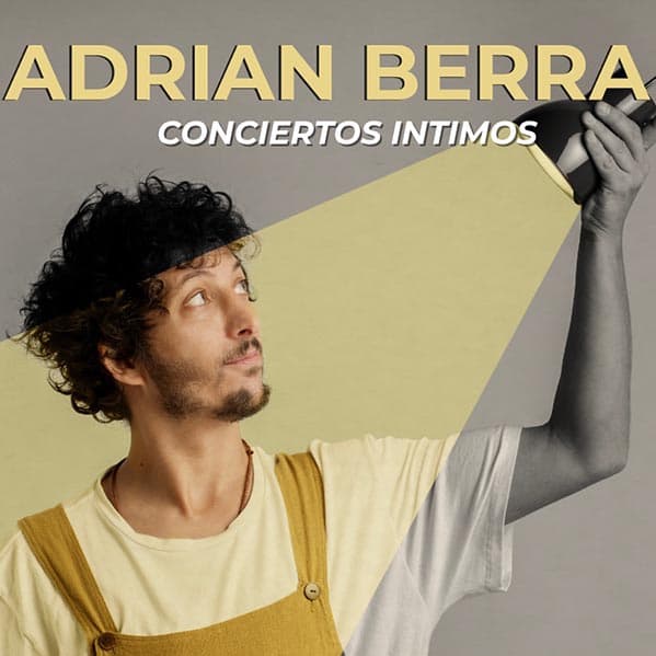 Flyer de Adrián Berra