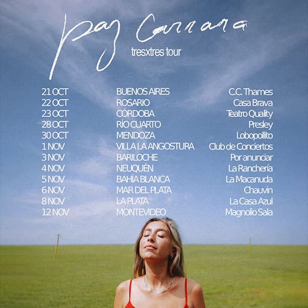 Flyer de Paz Carrara