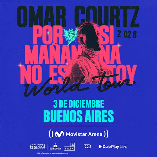 Flyer de Omar Courtz