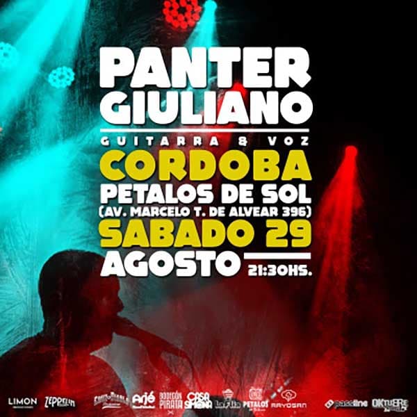 Flyer de Panter Giuliano