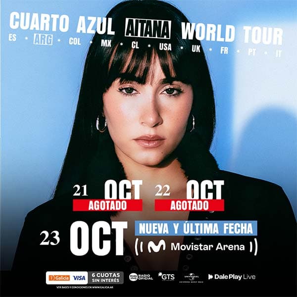 Flyer de Aitana
