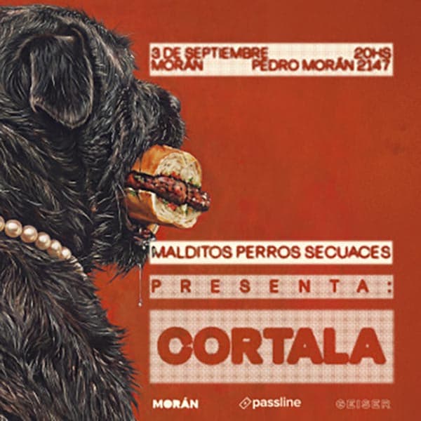 Flyer de Malditos Perros Secuaces