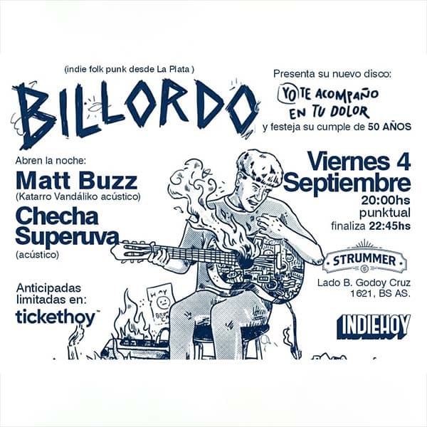 Flyer de Billordo