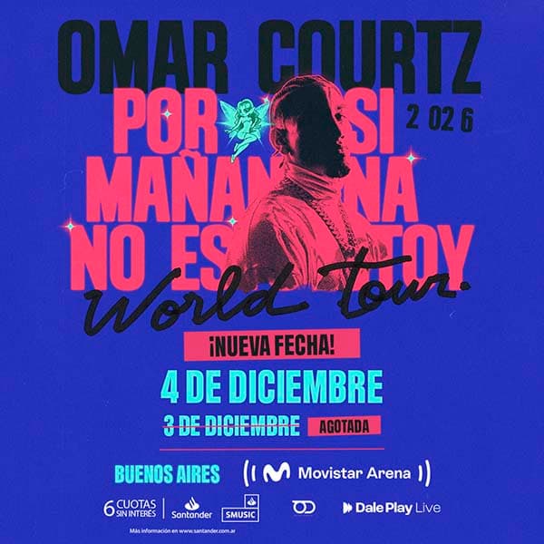 Flyer de Omar Courtz