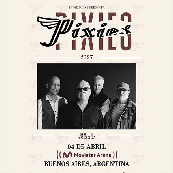 Flyer de Pixies