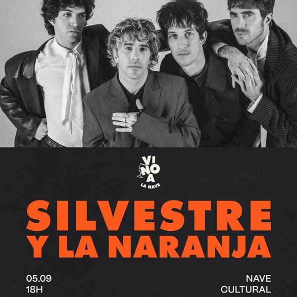 Flyer de Silvestre y La Naranja