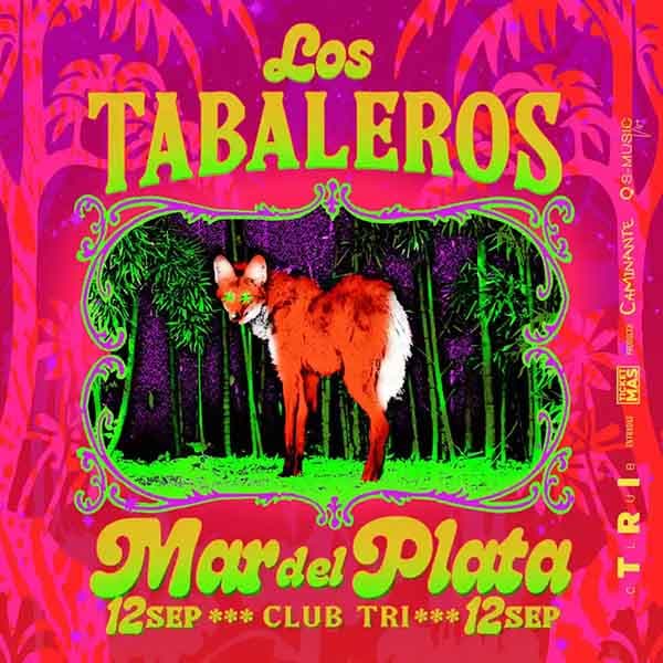 Flyer de Los Tabaleros