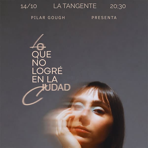 Flyer de Pilar Gough