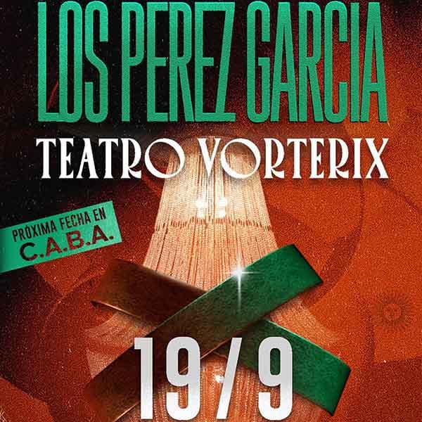 Flyer de Los Pérez García