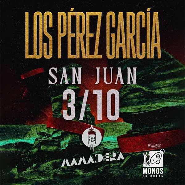 Flyer de Los Pérez García