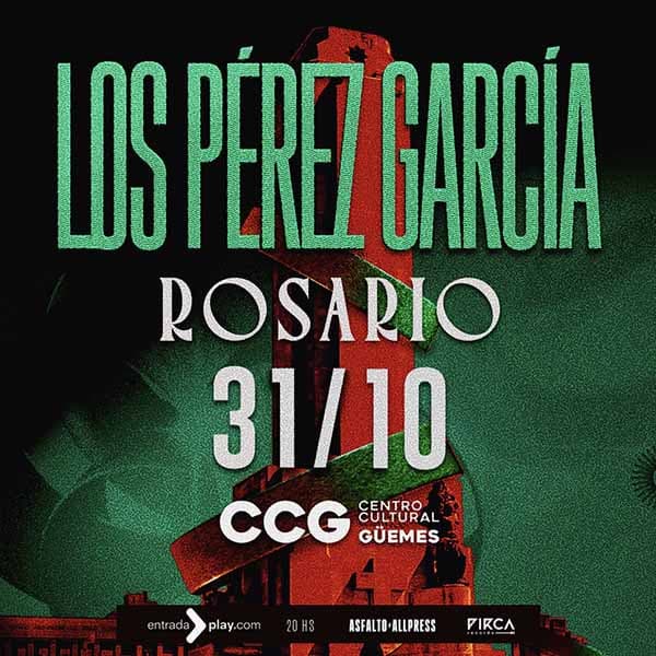 Flyer de Los Pérez García