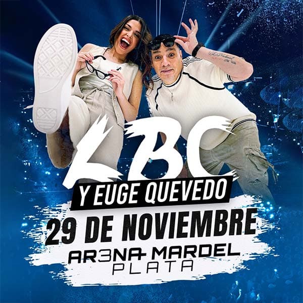 Flyer de Eugenia Quevedo, LBC