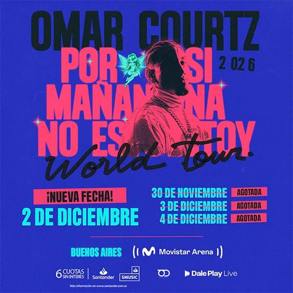 Flyer de Omar Courtz