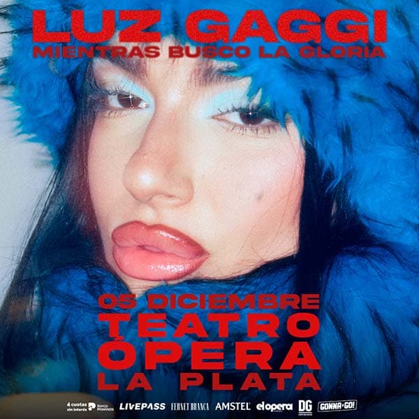 Flyer de Luz Gaggi
