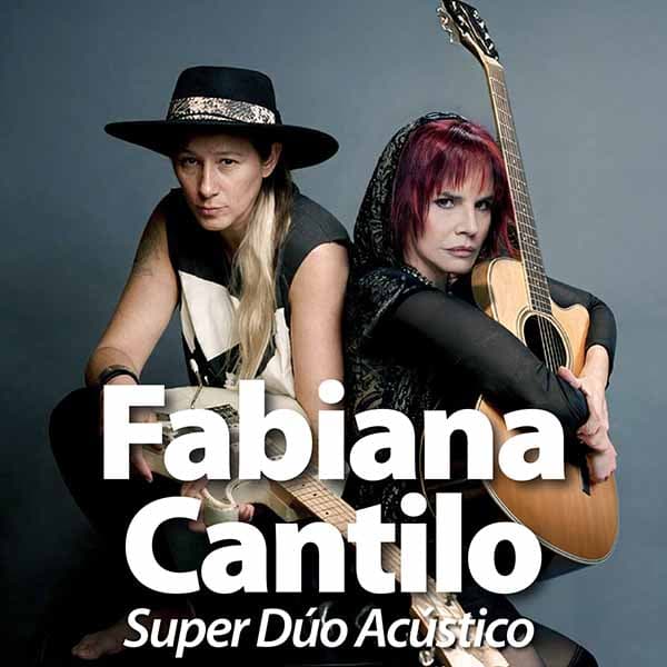 Flyer de Fabiana Cantilo, Marian Pellegrino