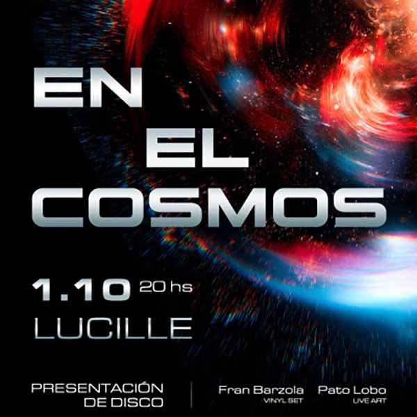 Flyer de En el Cosmos