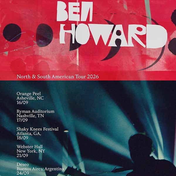 Flyer de Ben Howard