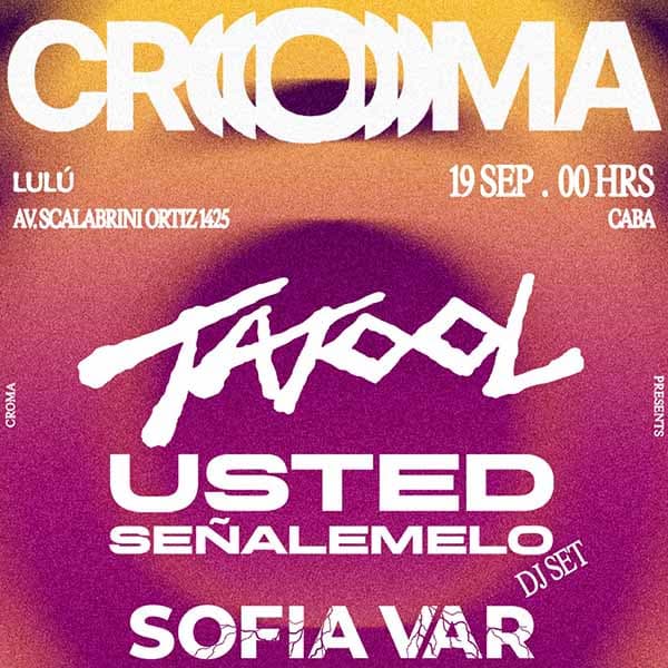Flyer de Tatool, Usted Señalemelo