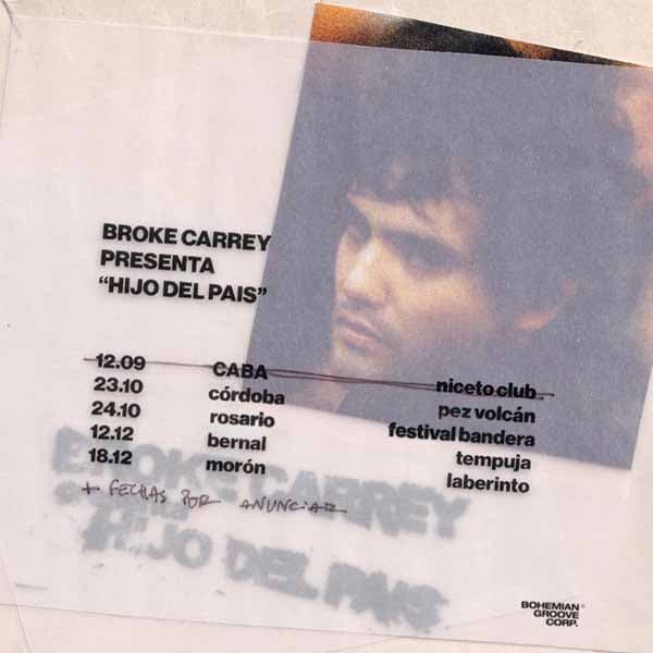 Flyer de Broke Carrey