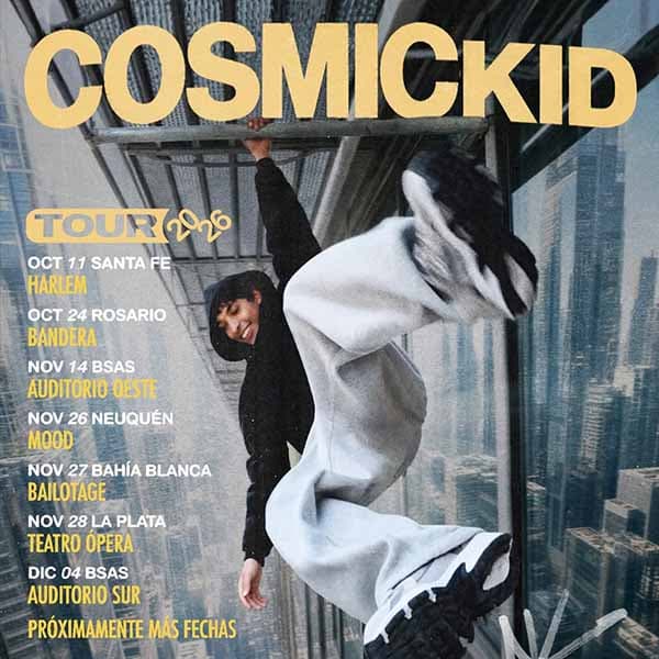 Flyer de Cosmic Kid