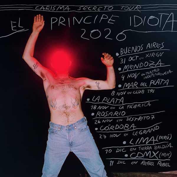Flyer de El Príncipe Idiota