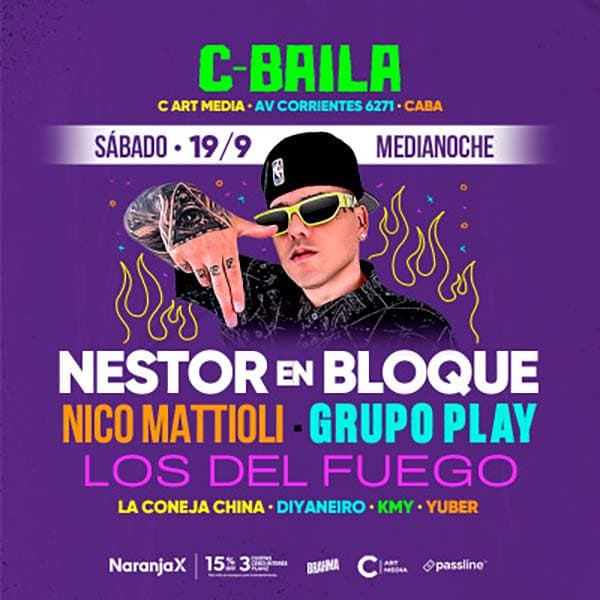 Flyer de C-Baila