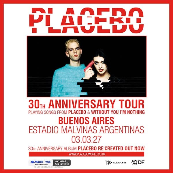 Flyer de Placebo